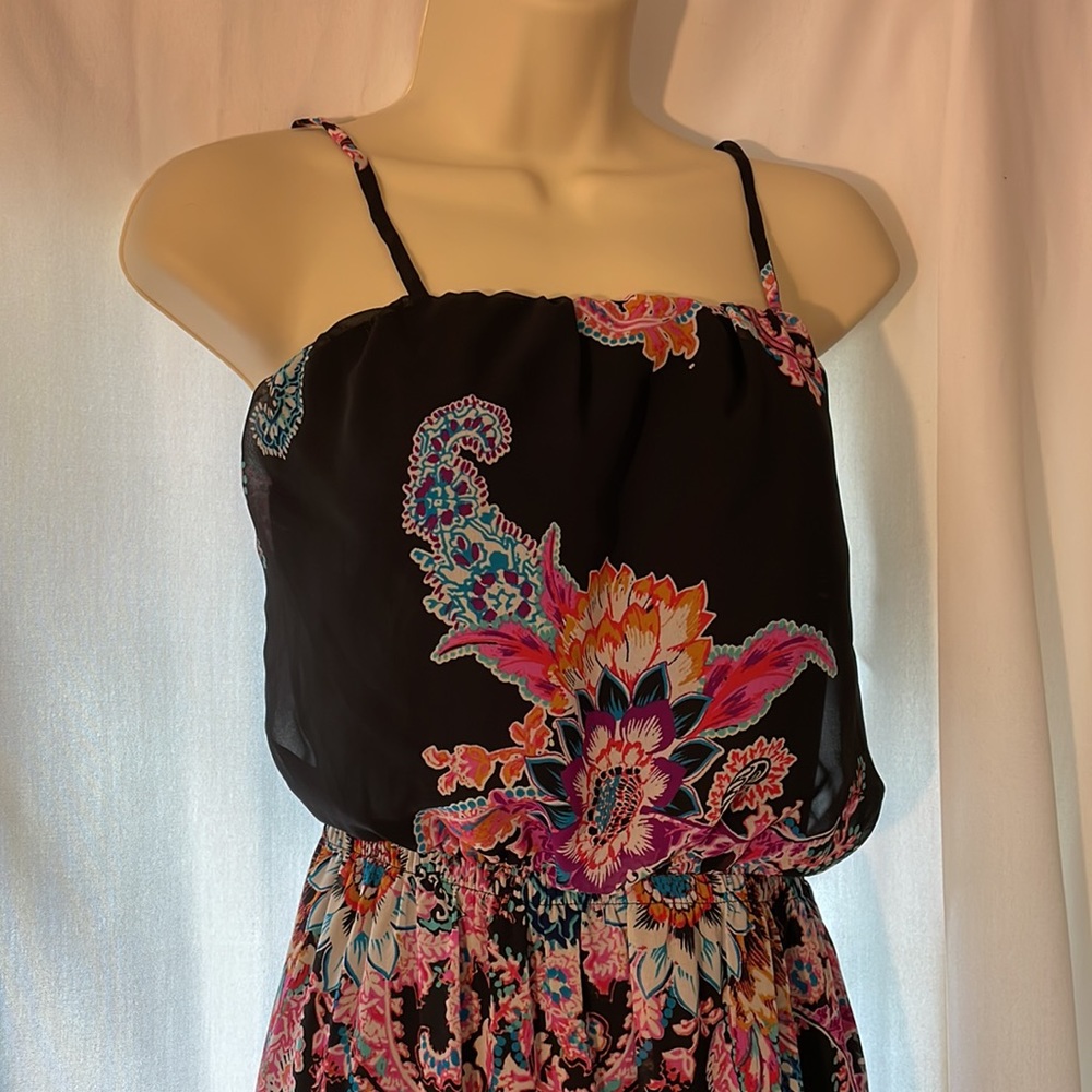 Express Black Maxi Dress with Light Lining, Size Medium - Picture 5 of 9